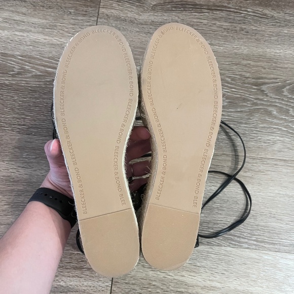 Bleecker & Bond | DSW | Odette Espadrille Platform Wedge Sandal Tiger Print 8.5 - Picture 6 of 6